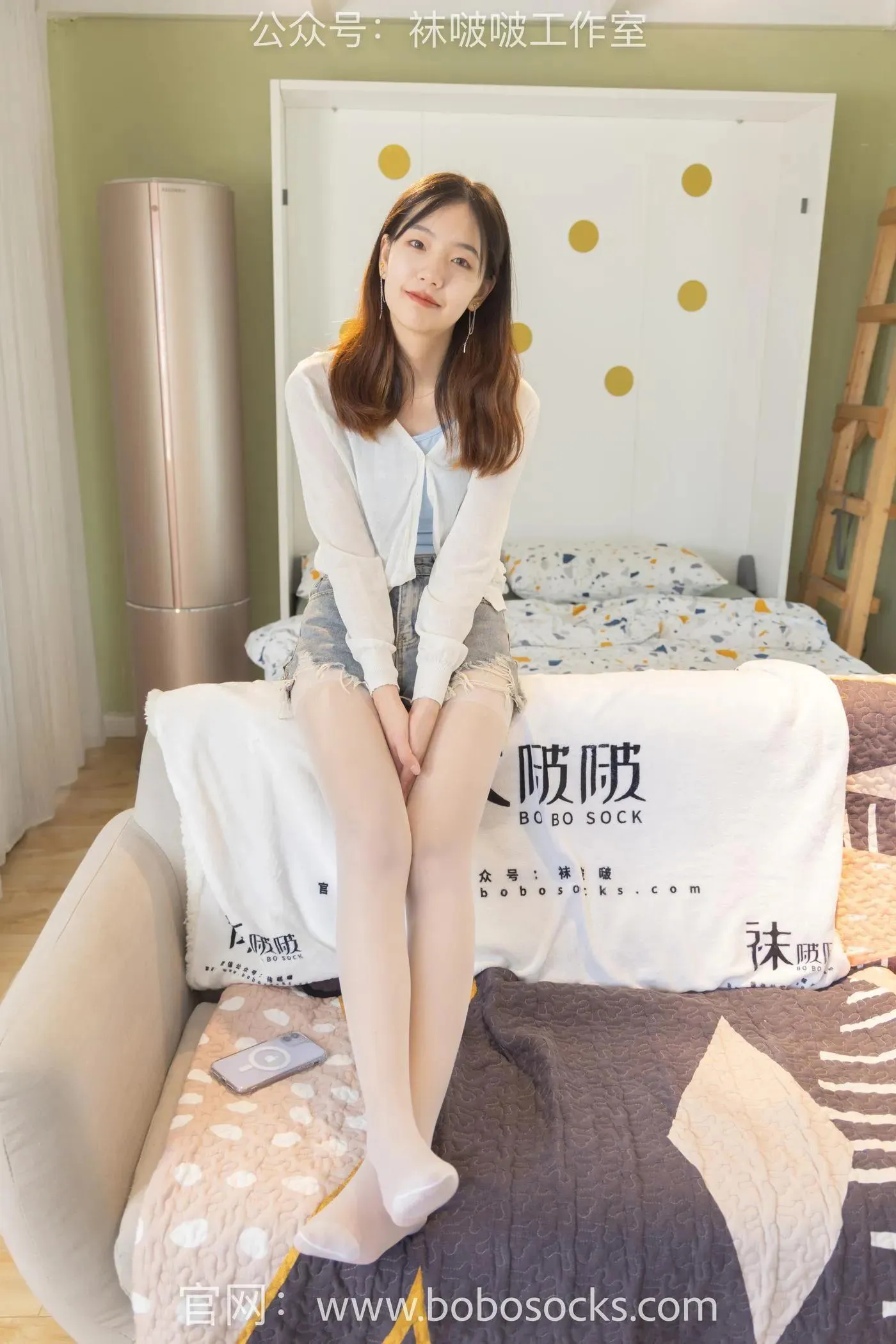 [BoBoSocks袜啵啵]NO.102 小甜豆-板鞋、白丝 [140P]插图9